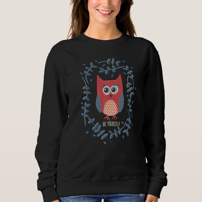 Seien Sie immer Ihre eigene Wischtennisplatte Lieb Sweatshirt (Vorderseite)