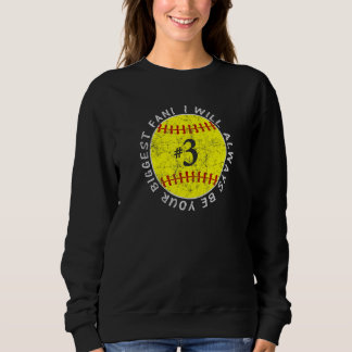 Seien Sie immer Ihre größte Fan-Lieblings-Player-S Sweatshirt