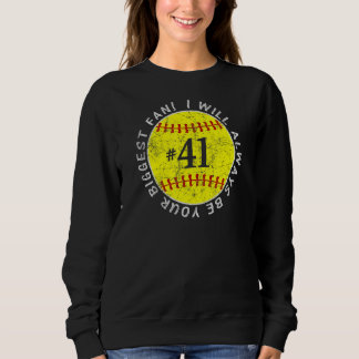 Seien Sie immer Ihre größte Fan-Lieblings-Player-S Sweatshirt
