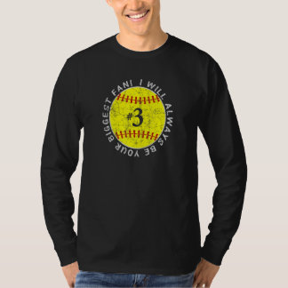 Seien Sie immer Ihre größte Fan-Lieblings-Player-S T-Shirt