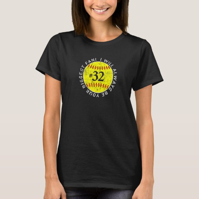 Seien Sie immer Ihre größte Fan-Lieblings-Player-S T-Shirt (Vorderseite)