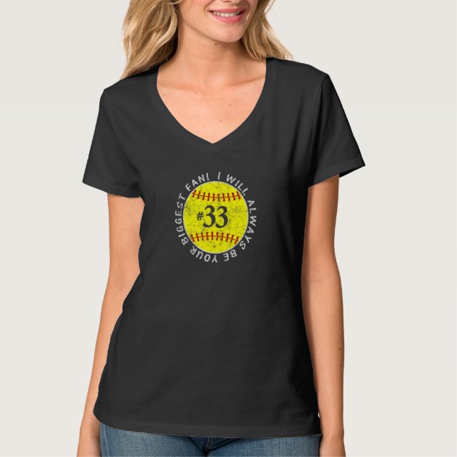 Seien Sie immer Ihre größte Fan-Lieblings-Player-S T-Shirt (Vorderseite)