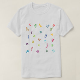 Seien Sie immer kreativ und mühsam mit ABCD-Hemden T-Shirt