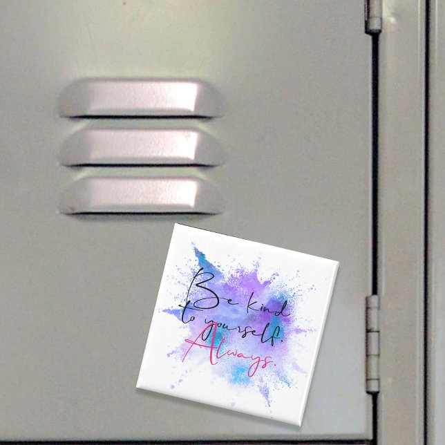 Seien Sie immer nett zu Ihrem Kalligraphieangebot Magnet (Von Creator hochgeladen)