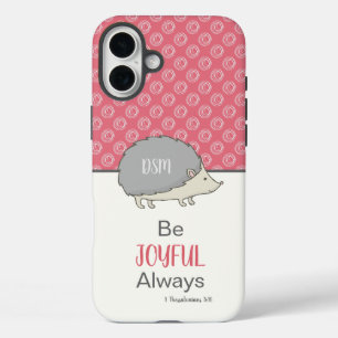 Seien Sie immer Niedlicher Igel iPhone 16 Plus Hülle