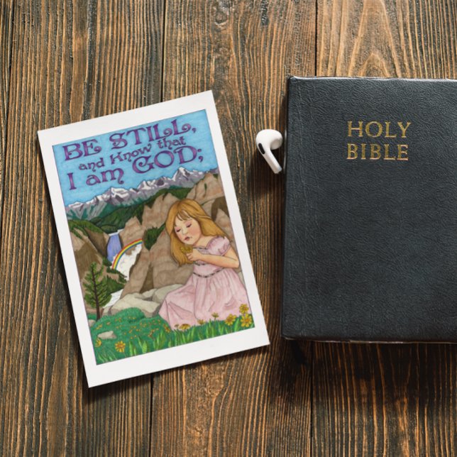 Seien Sie immer noch eine Inspirationskarte Postkarte (Von Creator hochgeladen)