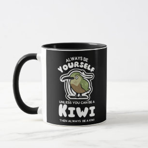 Seien Sie immer selbst Kiwi Sunset Tasse