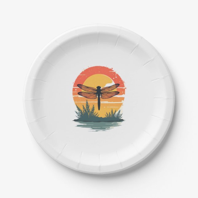 Seien Sie immer selbst, wenn Sie nicht Drachenflie Pappteller (Vorderseite)