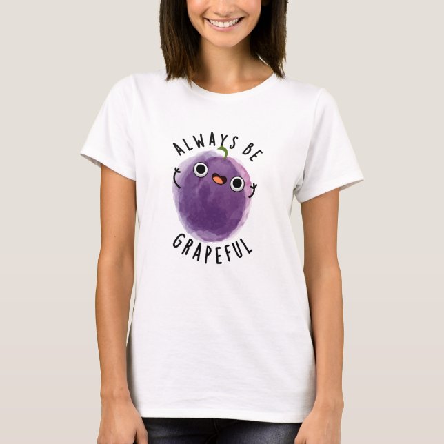 Seien Sie immer vorsichtig mit einem sonnigen Trau T-Shirt (Vorderseite)