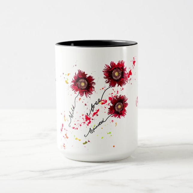 Seien Sie immer wahr, um Pfeffer und malen Sie Spr Tasse (Zentrum)