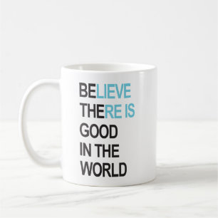 Seien Sie in der Welt/coffee-Tassen-/weißenTasse Kaffeetasse