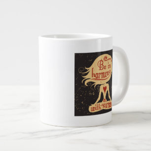 Seien Sie in Übereinstimmung mit selbst 2 Jumbo-Tasse