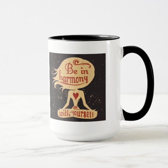 Seien Sie in Übereinstimmung mit selbst 2 Tasse (Rechts)