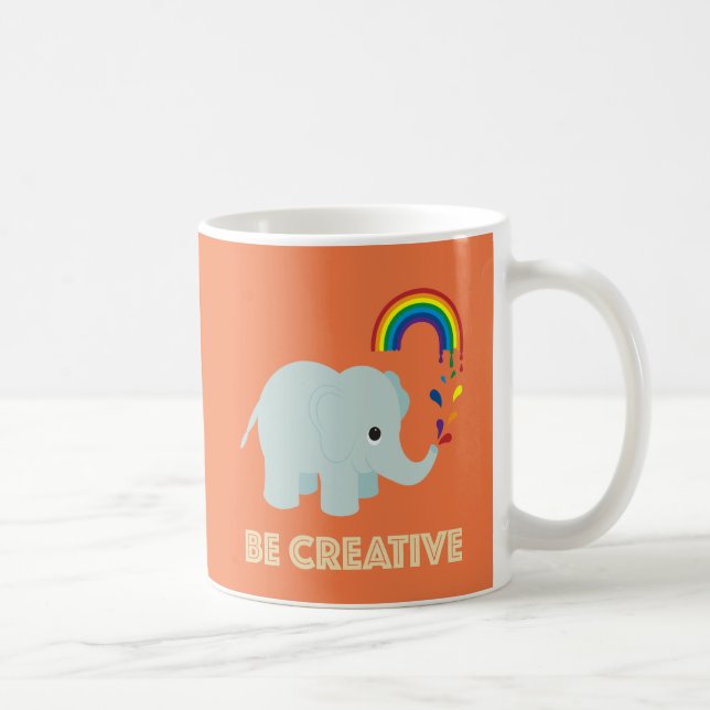 Seien Sie kreative Tasse (Rechts)