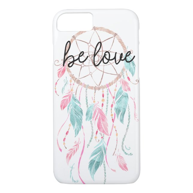 Seien Sie Liebe Boho Traumfänger Case-Mate iPhone Hülle (Rückseite)