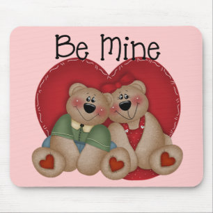 Seien Sie mein Bär Couple Mousepad