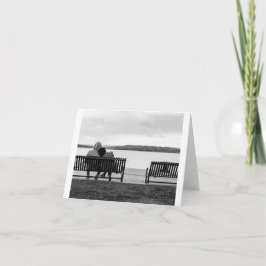 Seien Sie mein Frieden - leere geklappte Karte