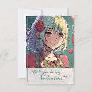 Seien Sie mein Valentine im Manga Style 33420