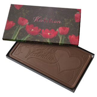 Seien Sie mein Valentinsgrußkasten Schokolade