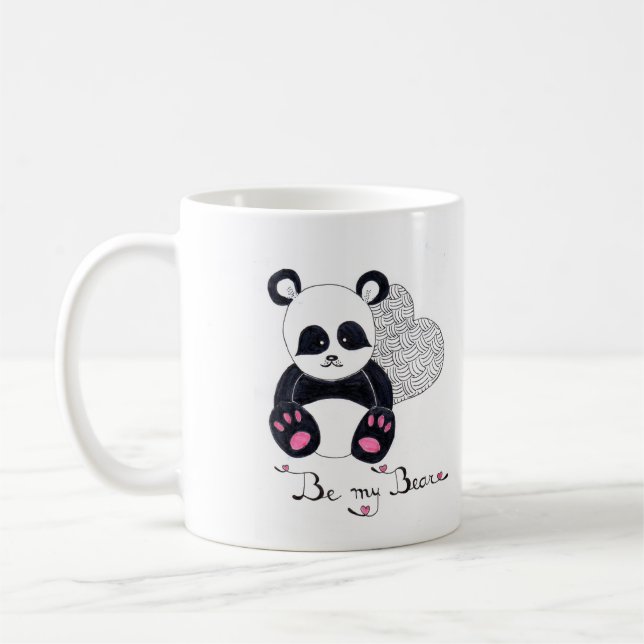 Seien Sie meine Bären-Tasse Kaffeetasse (Links)