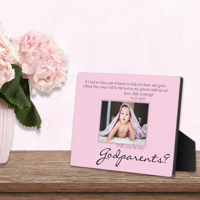 Seien Sie meine Eltern Vorschlag Pink Memorial Fot Fotoplatte (Von Creator hochgeladen)