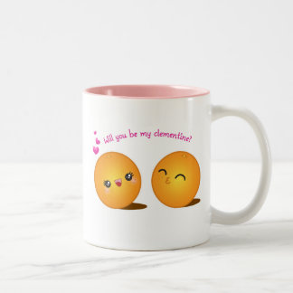 Seien Sie meine Klementine Zweifarbige Tasse
