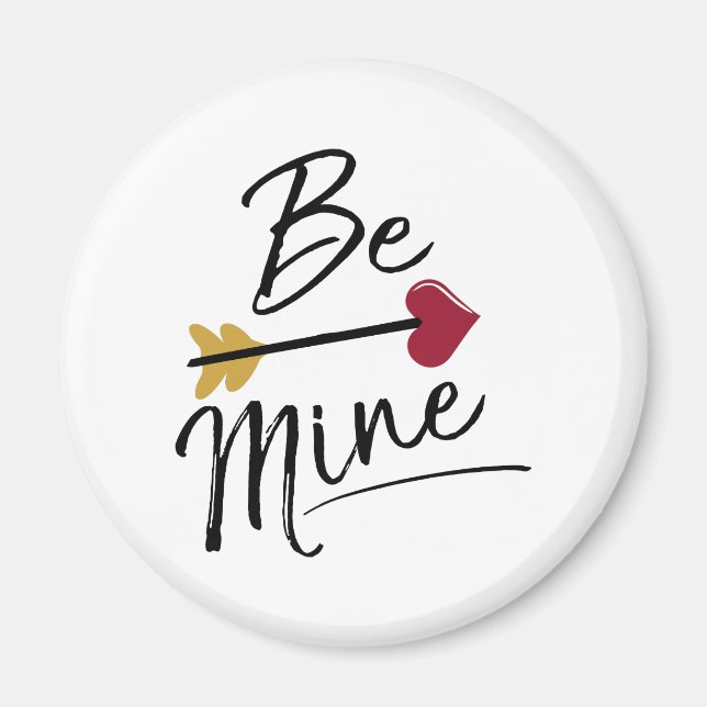 Seien Sie meine Niedlichen Valentine Magnet (Vorne)