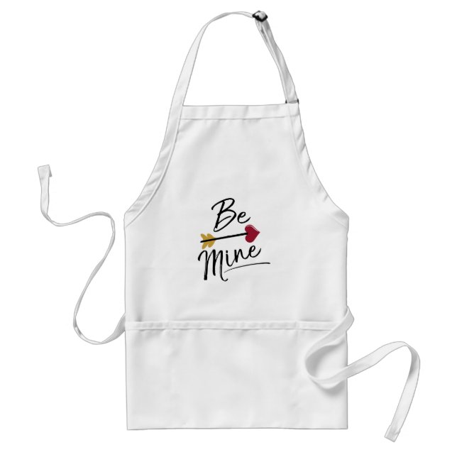 Seien Sie meine Niedlichen Valentine Schürze (Vorne)