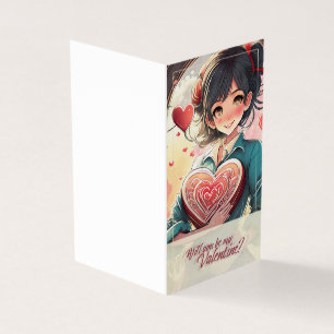 Seien Sie meine Valentine im Manga Style 31470
