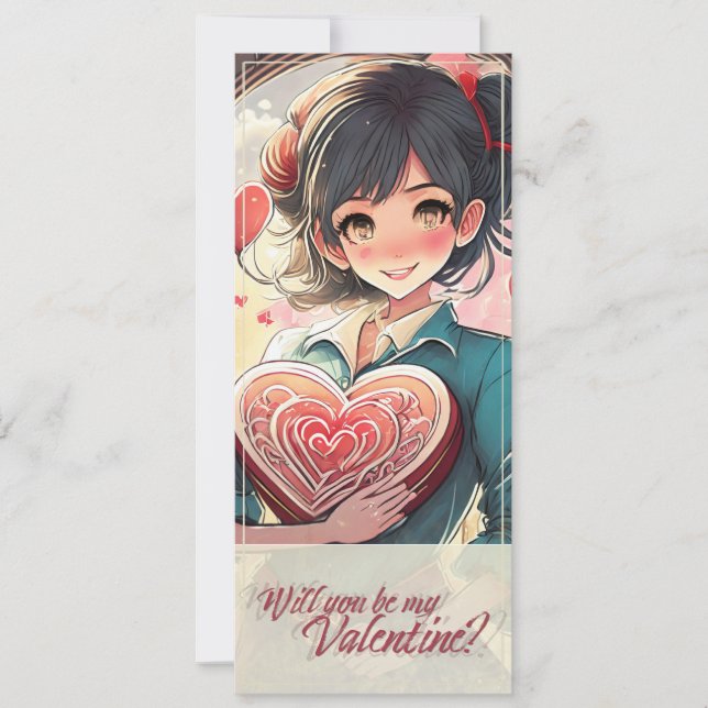 Seien Sie meine Valentine im Manga Style 31470 (Vorderseite)
