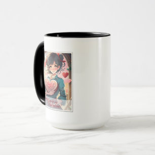 Seien Sie meine Valentine im Manga Style 31470 Tasse