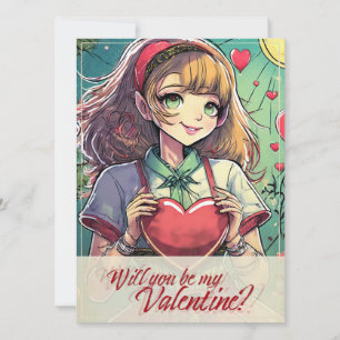 Seien Sie meine Valentine im Manga Style 33419
