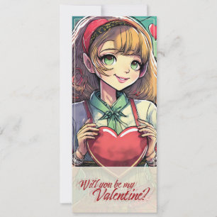 Seien Sie meine Valentine im Manga Style 33419