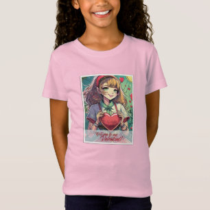 Seien Sie meine Valentine im Manga Style 33419 T-Shirt