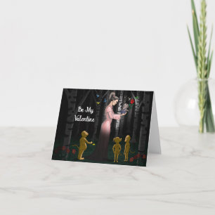 Seien Sie meine Valentinin Prinzessin Karte