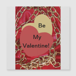 Seien Sie meine Valentinische Liebe Herzlich Willk Magneteinladung