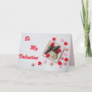 Seien Sie meine Valentinkarte Feiertagskarte