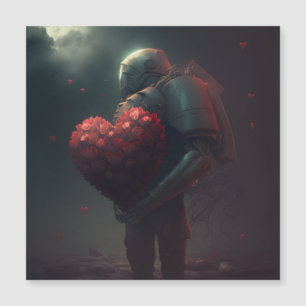 Seien Sie meine Valentinkarte Magnetkarte