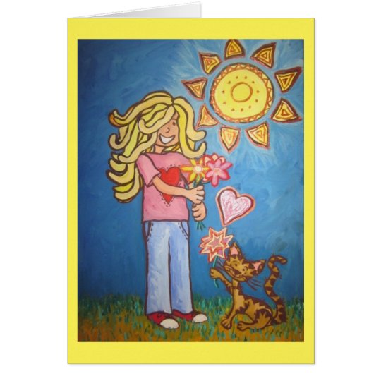 Seien Sie meine Valentinsgrußkarte Karte