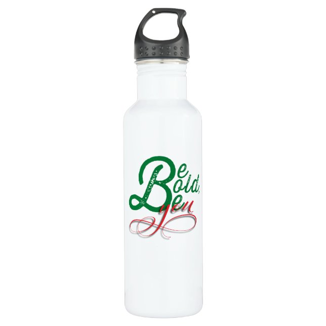Seien Sie mutig, wenn Sie rostfreie Stahlflasche Edelstahlflasche (Vorderseite)