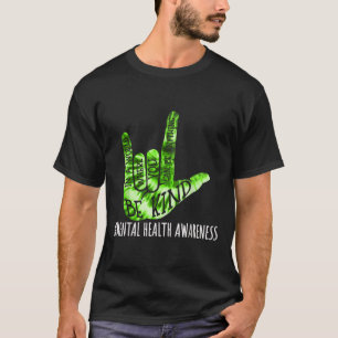 Seien Sie nett als Liebe und signieren Sie Sprache T-Shirt