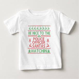 Seien Sie nett zu den Beobachtungen des Polizisten Baby T-shirt