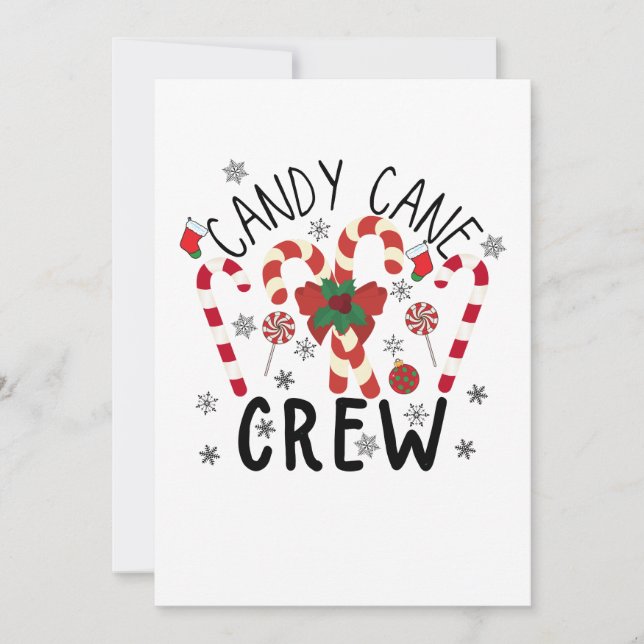 Seien Sie nett zu der Krankenschwester, die Santa  Einladung (Vorderseite)