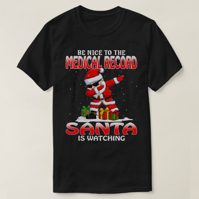 Seien Sie nett zu der medizinischen Akte, die der  T-Shirt (Design vorne)
