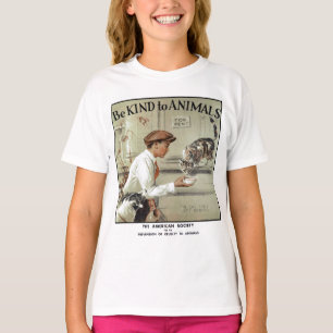 Seien Sie nett zu Tieren T-Shirt