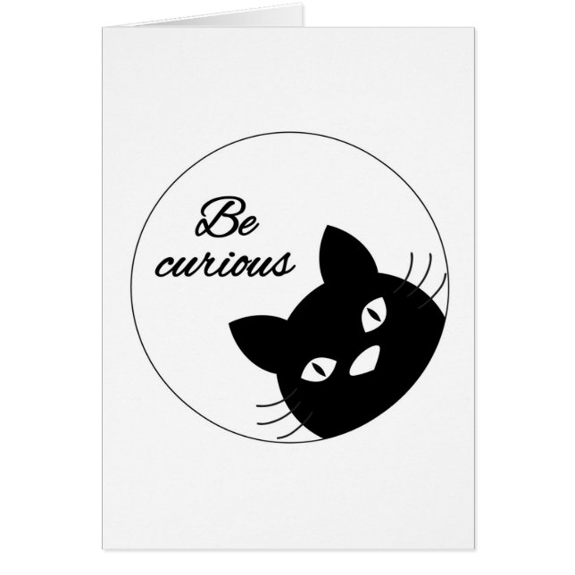 Seien Sie neugierig (Vorne)