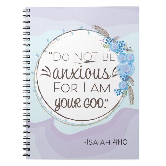 Seien Sie nicht besorgter Jahr-Text Notizblock (Vorderseite)