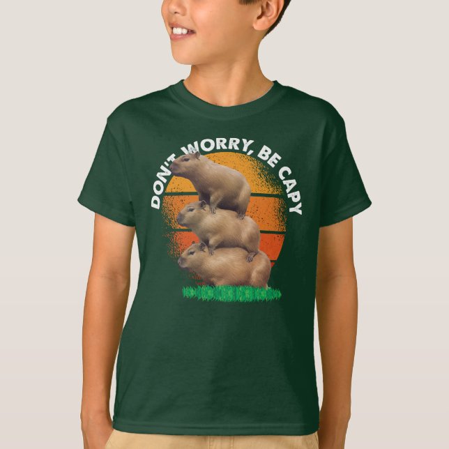 Seien Sie nicht beunruhigt, seien Sie Kapitän - Vi T-Shirt (Vorderseite)