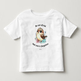 Seien Sie nicht davor gefeit Sparrow Bibel Kleinki Kleinkind T-shirt