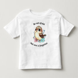 Seien Sie nicht davor gefeit Sparrow Bibel Kleinki Kleinkind T-shirt